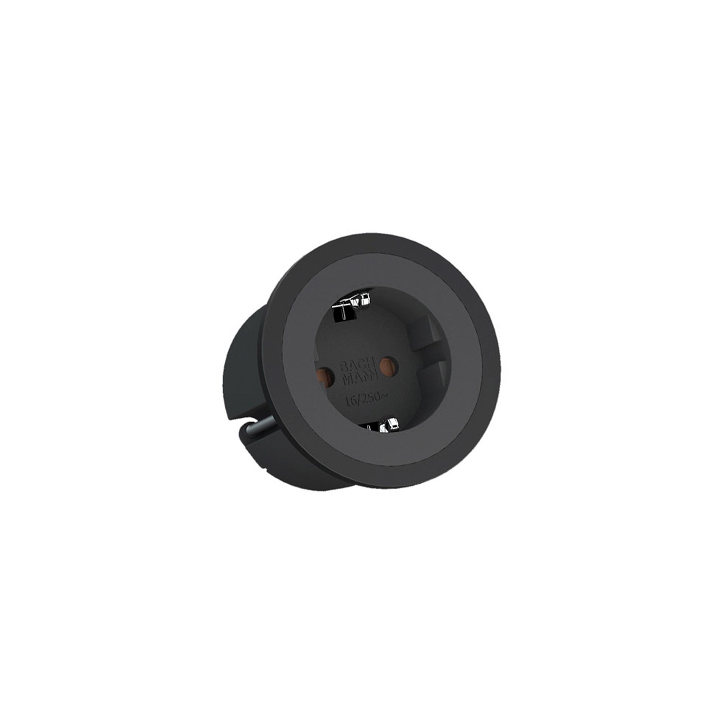 PIX Contactdoos Zwart